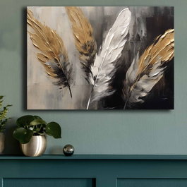 Wallity 70100GSC-004 Cuadro Decorativo sobre Lienzo Multicolor 70x100 cm